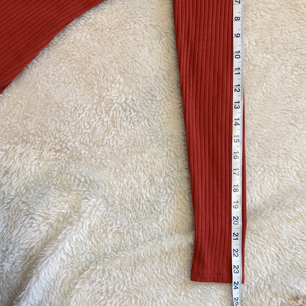 Forever 21 Rust Long Sleeve Dress - Picture 8 of 9